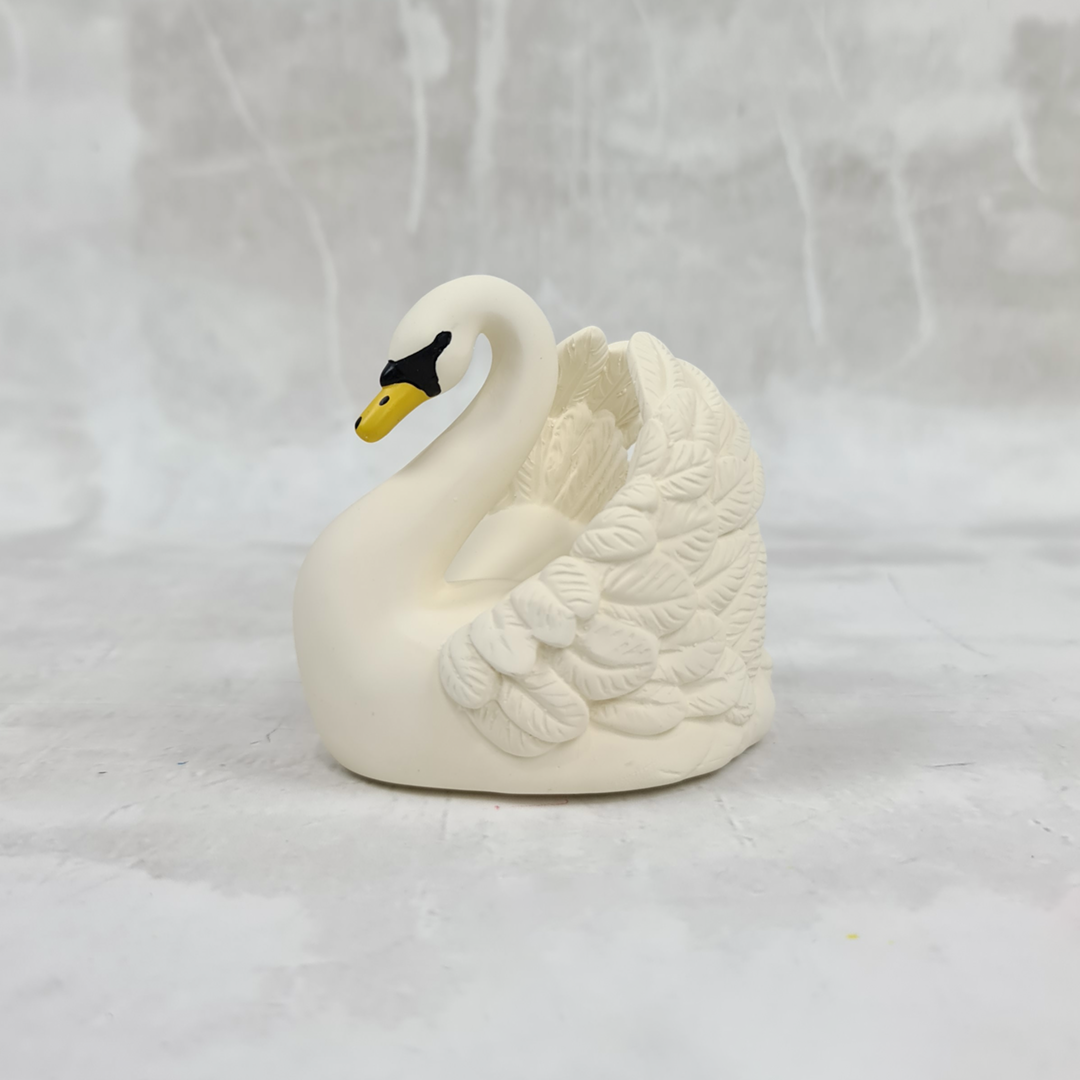 Natural Rubber Teether & Bath Toy - Swan