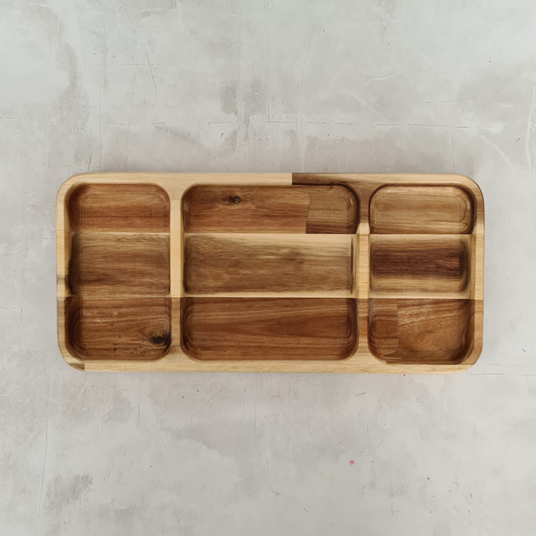 Rectangular Divided Tray
