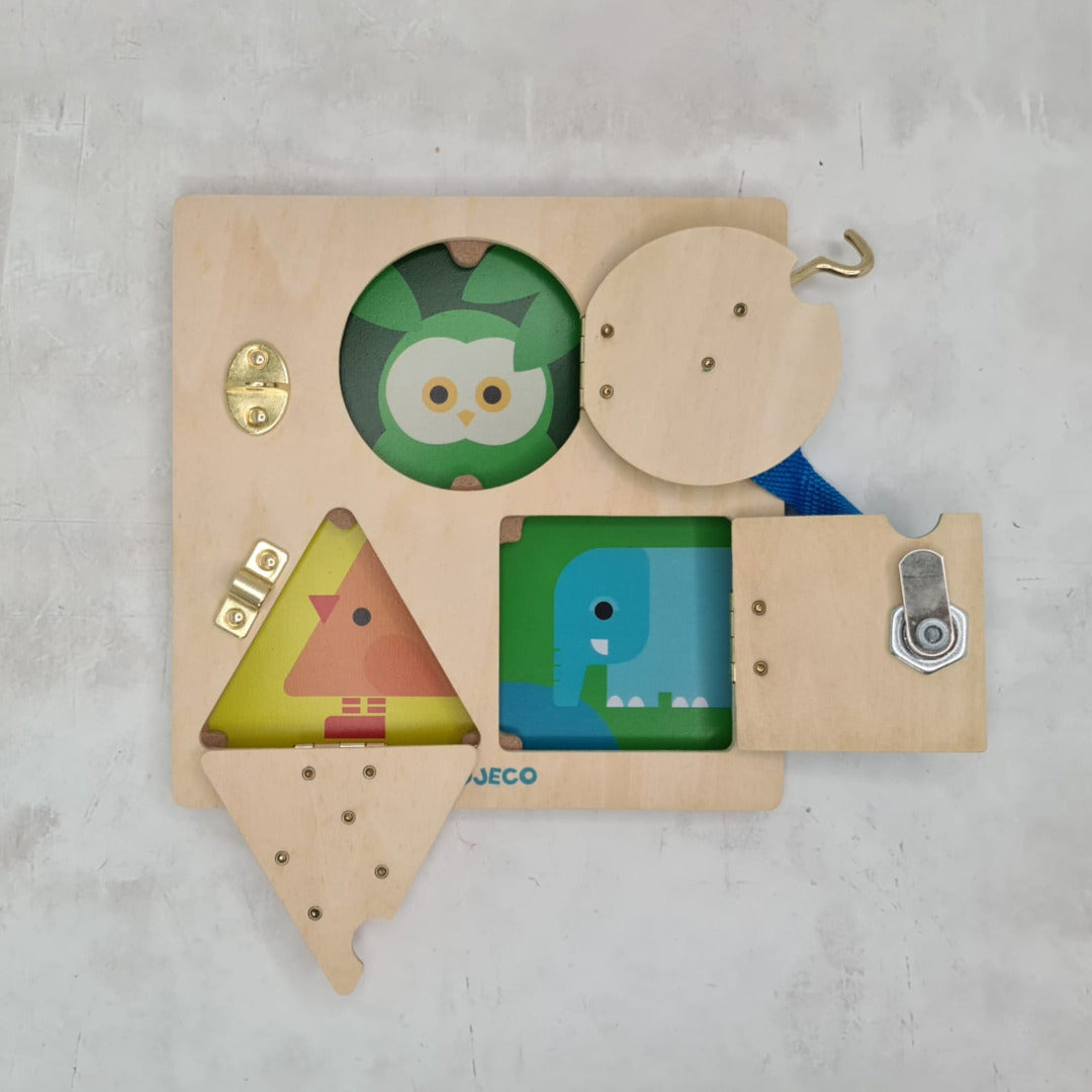 Djeco LockBasic Wooden Puzzle