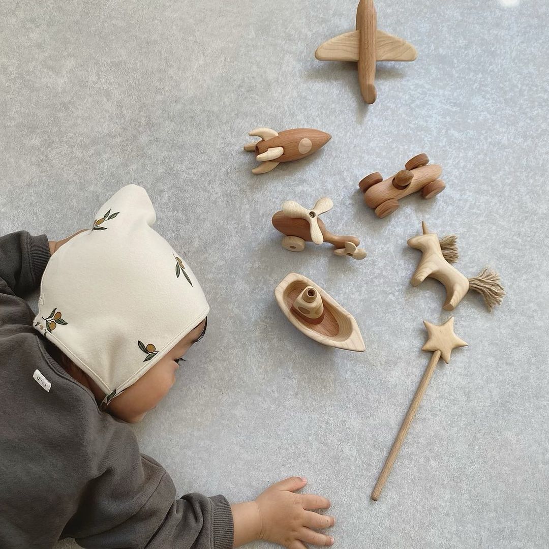 Wooden Helicopter