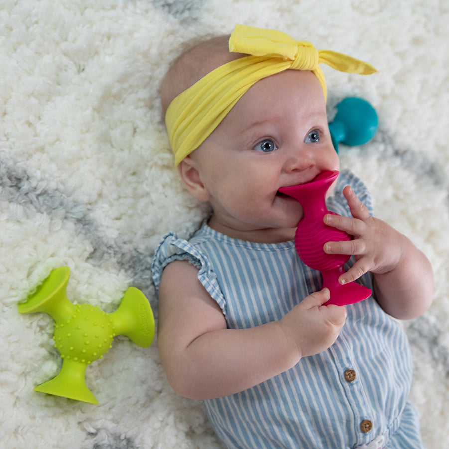 Fat Brain Toys PipSquigz Rattles Set of 3