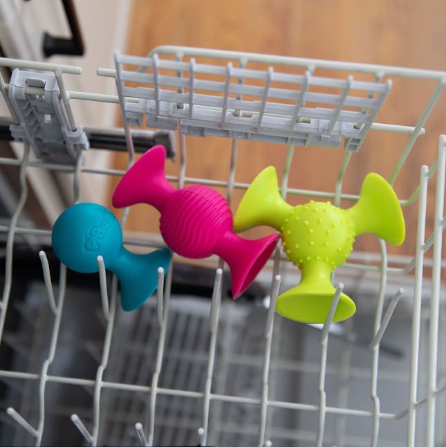 Fat Brain Toys PipSquigz Rattles Set of 3