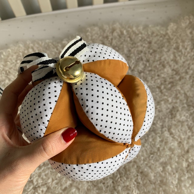 Clutch Ball with Ribbon & Bell - Blue