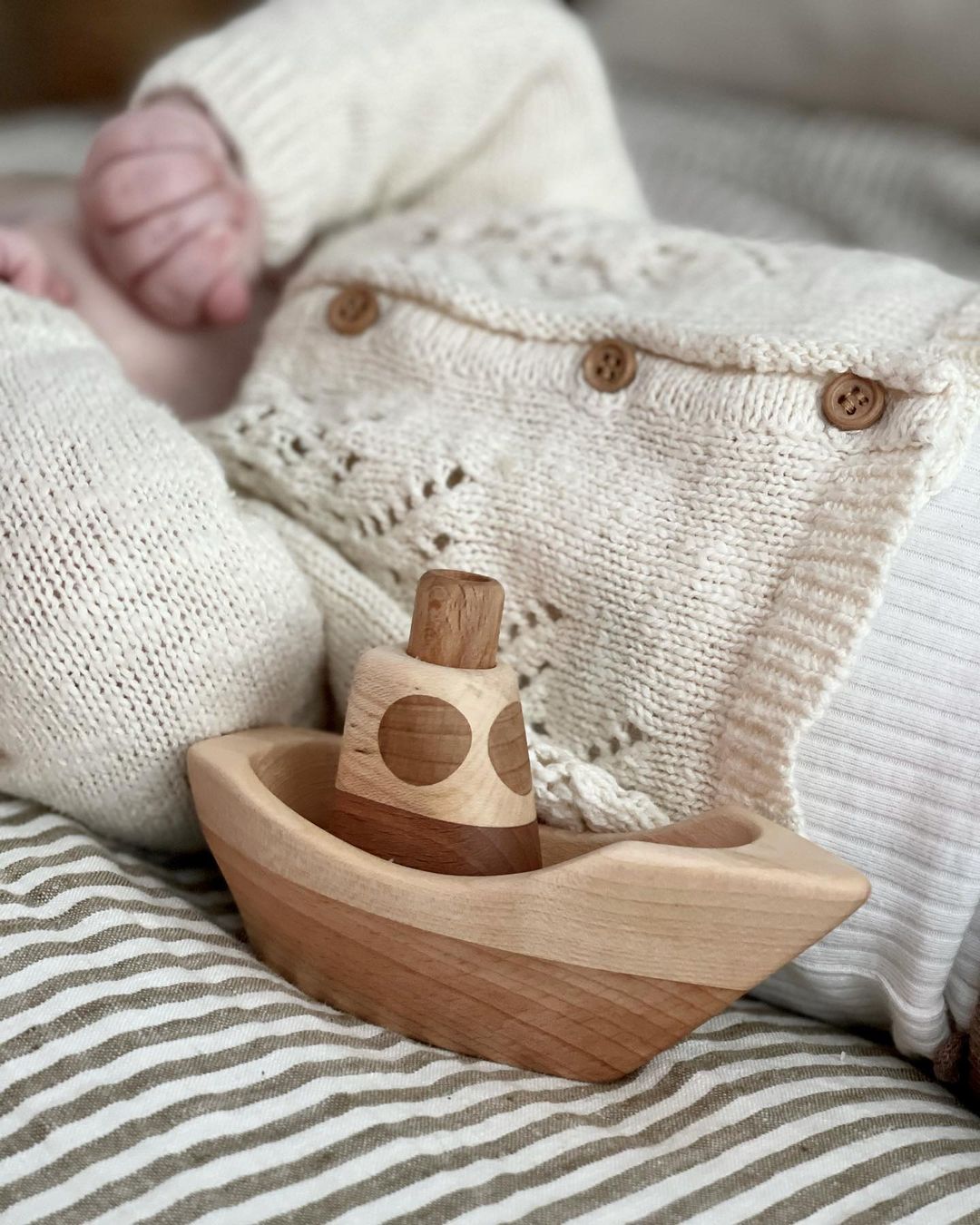 Wooden Sail Boat