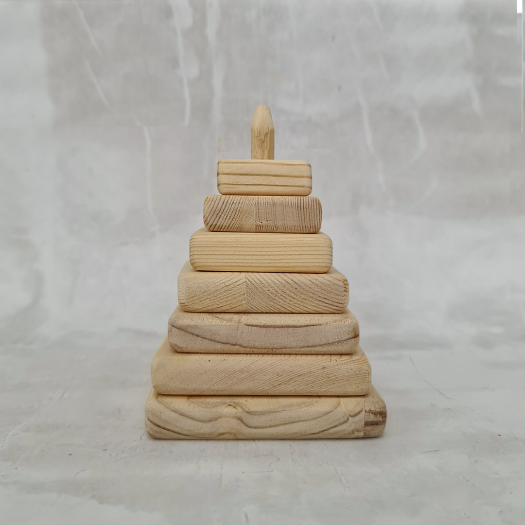 Square Stacking Pyramid – Saint Lenny