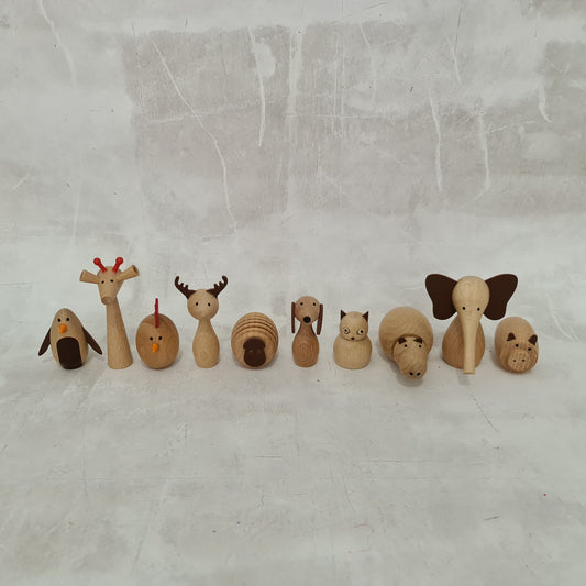 Tickit Education Wooden Animal Friends