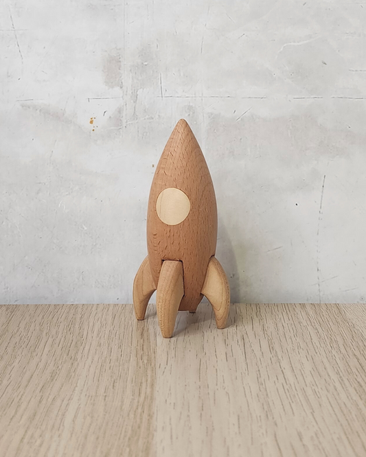 Wooden Rocket Ship