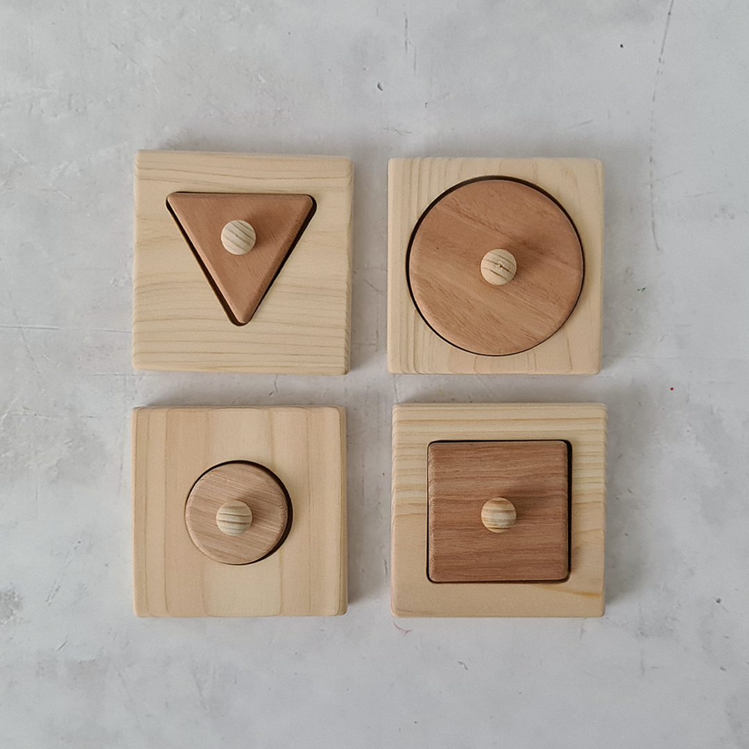 Single Shape Puzzle - Set of 4