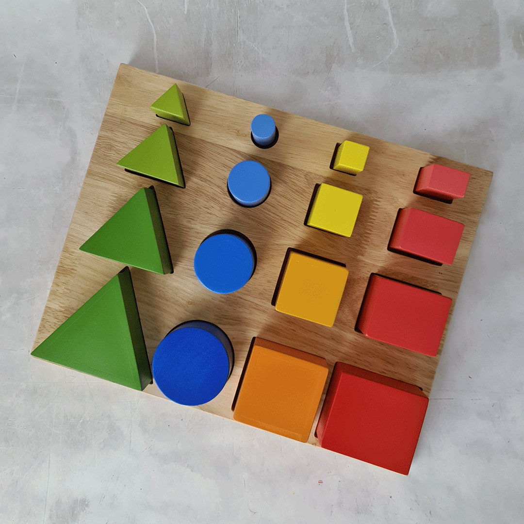 3D Sorting and Nesting Board
