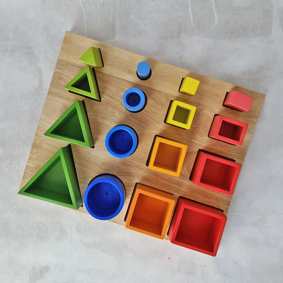 3D Sorting and Nesting Board