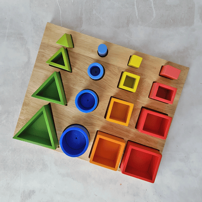 3D Sorting and Nesting Board