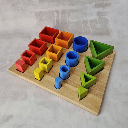3D Sorting and Nesting Board