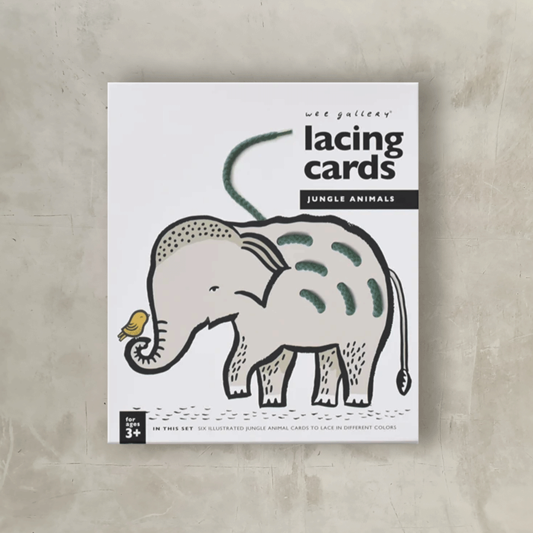 Lacing Cards - Jungle