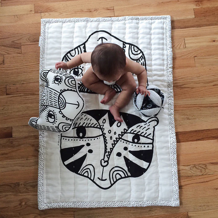 Organic Play Mat or Quilt - Wild